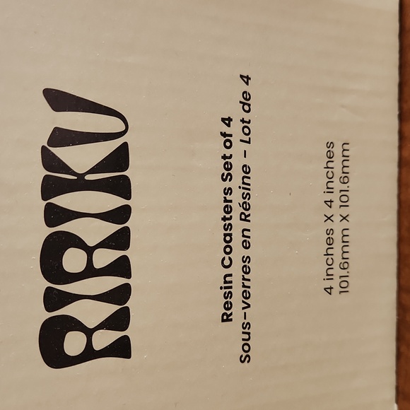 Ririku resin coasters - Picture 9 of 9